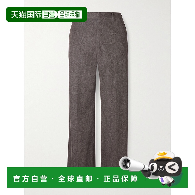 1h可退 香港直邮Celine 思琳 男士 Ethan 阔腿羊毛斜纹布裤子 RP0