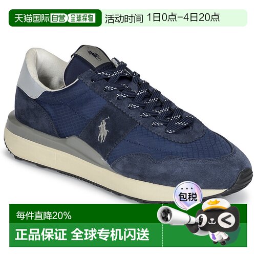 欧洲直邮Polo Ralph Lauren拉夫劳伦男鞋低帮板鞋TRAIN 89