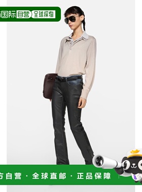 自营欧洲直邮Acnes Studios 2013F女士黑色棉高腰牛仔裤