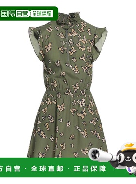 香港直邮moschino 爱莫斯奇诺 女士 短款连衣裙 green绿色 舒适时