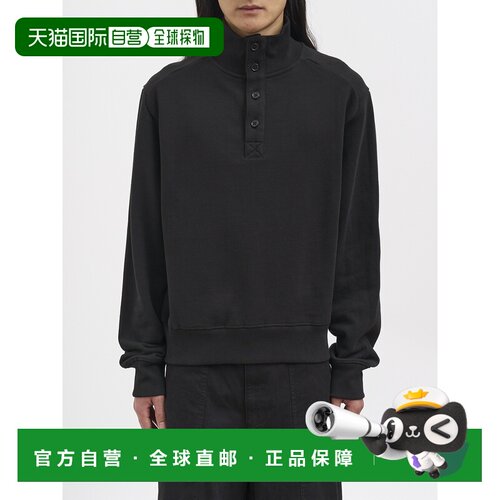 1h可退 香港直邮Entire Studios 男士 PORT 套头衫黑色连帽衫 NES