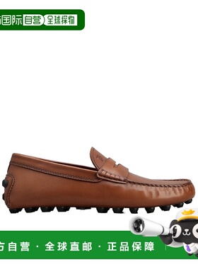 香港直邮Tod's 圆头休闲鞋 XXM52K00640BL0男鞋乐福鞋一脚蹬