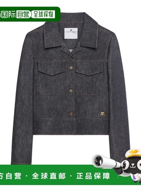 香港直邮Courreges 长袖牛仔夹克 125DBL258DE0035外套