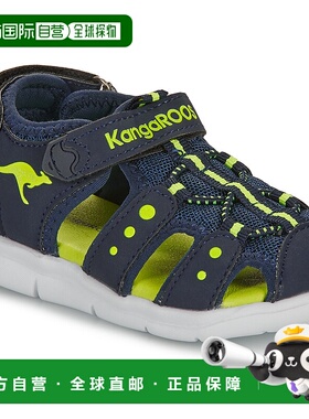 欧洲直邮Kangaroos  K-MINI 男童鞋子运动凉鞋 02035-4054-C女童