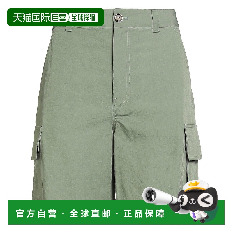 1h可退 香港直邮LOEWE 罗意威 男士 短裤 green绿色 舒适时尚