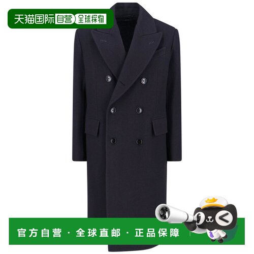 香港直邮Tom Ford 汤姆 福特 男士 雙開斜紋大衣 OCL012FMW058汤