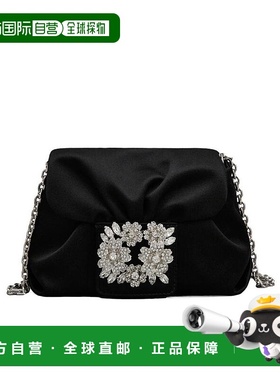香港直邮Roger Vivier 微型Bouquet Strass单肩包 RBWANVC0001RS0