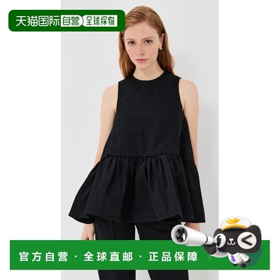 1h可退 香港直邮Cecilie Bahnsen 女士 Barbara 刺绣牛仔上衣