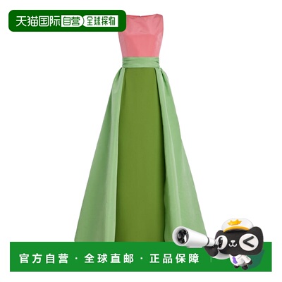 1h可退 香港直邮CAROLINA HERRERA 女士 多穿法真丝-罗缎礼服