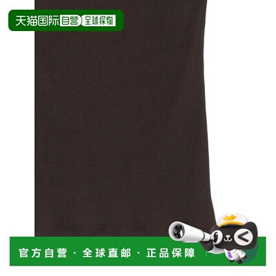 1h可退 香港直邮ACNE STUDIOS 女士T恤 AL0532ADM SS2026 深棕色