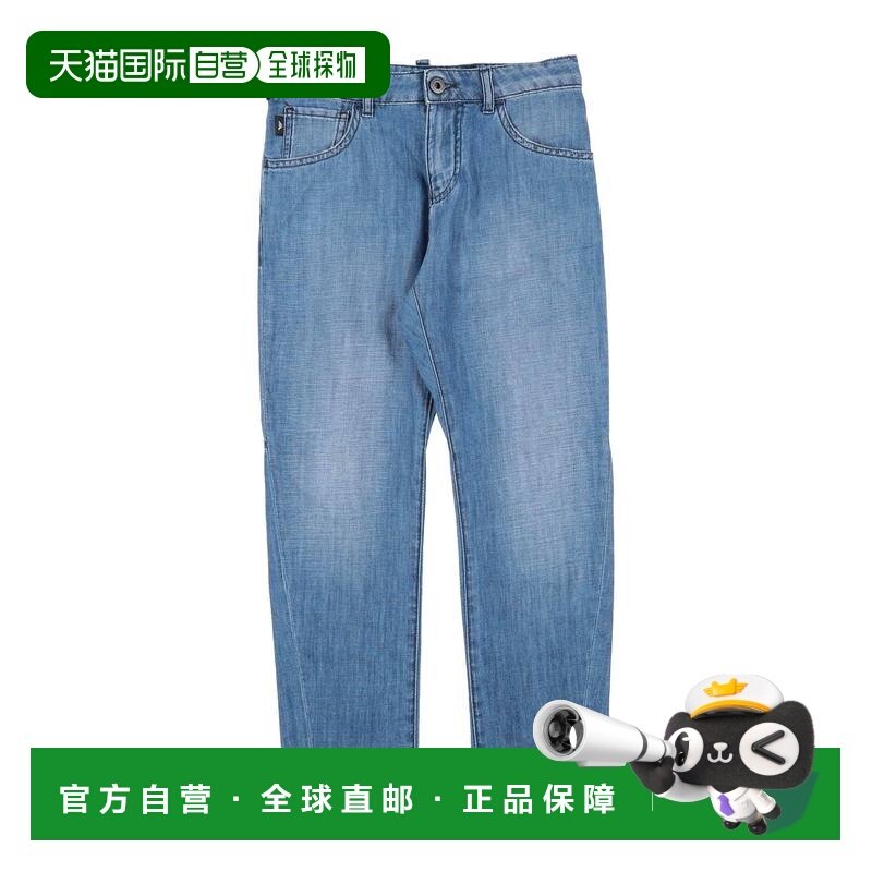 1h可退 香港直邮Emporio Armani 安普里奥 阿玛尼 男童 牛仔长裤,童装/婴儿装/亲子装,裤子,淘宝优惠券,粉丝福利购,淘宝优惠卷