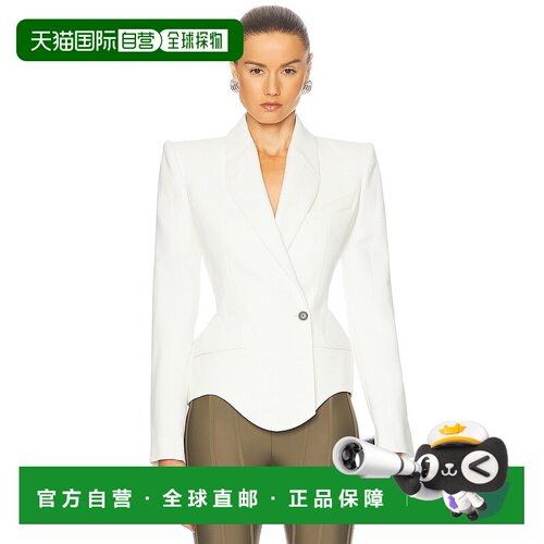 1h可退 香港直邮Mugler 穆勒 女士 精细剪裁夹克 25P1VE0390196