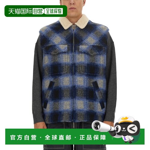 1h可退 香港直邮ISABEL MARANT 男士马甲 VE0166HAA3D06H30NA AW2