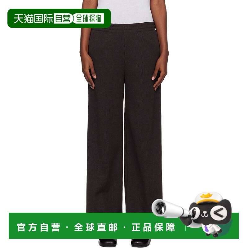 香港直邮Our Legacy 女士 黑色 Glide 长裤 W4256LT