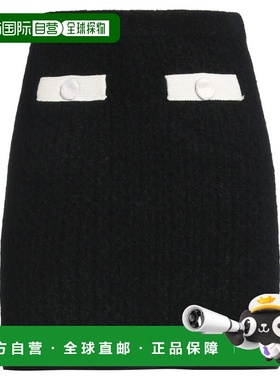 香港直邮Self-Portrait 女士 迷你半身裙 black黑色 舒适时尚