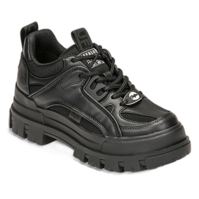 欧洲直邮Buffalo 女士 低帮板鞋 ASPHA HYB巴法络厚底运动鞋女鞋