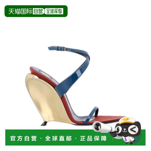 1h可退 香港直邮SAINT LAURENT 女士凉鞋 8280351TV004403DUCKBLU