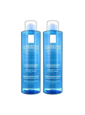 欧洲直邮larocheposay理肤泉均衡清润爽肤水200ml*2瓶告白正品