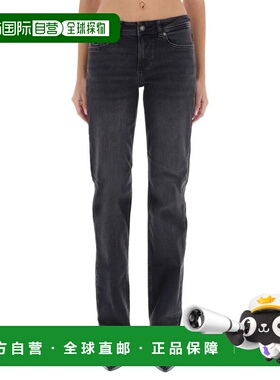 1h可退 香港直邮versace 范思哲 女士 79HAB581CDWRC909 牛仔长裤