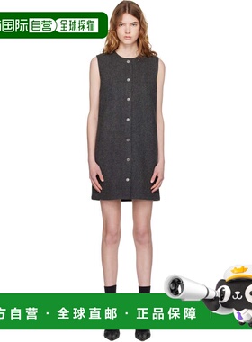 1h可退 香港直邮A.P.C. 女士 灰色连衣裙 WVBEKF35259 舒适时尚
