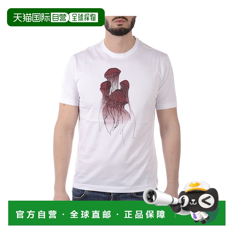 【99新未使用】香港直邮Zegna 短袖圆领T恤 VP372ZZ630GBIANCO