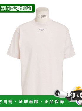 香港直邮Dior 圆领短袖T恤 543J696A0847