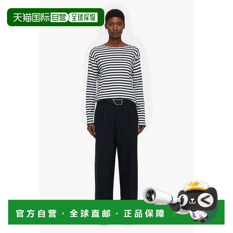 香港直邮Closed 条纹图案T恤 C95594420ST长袖
