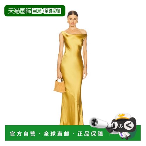 香港直邮NORMAKAMALI诺玛 卡玛丽Maria女士礼服连【付后1h可退】