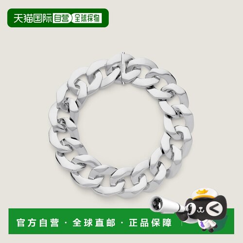 自营欧洲直邮Givenchy纪梵希 Chain女士银色金属项链手链