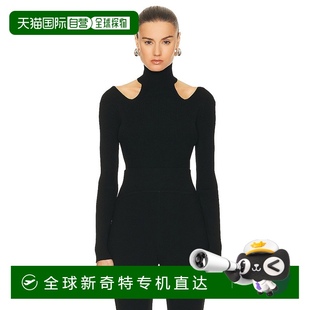 剪口上衣 Bodysuit ALAÏA AA9B 黑色 香港直邮Alaia 1h可退 女士