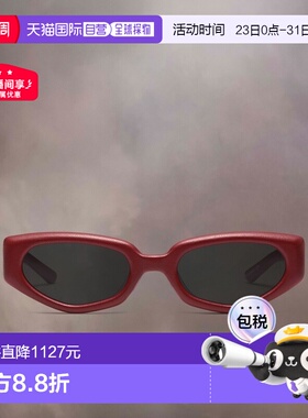 自营Maison Margiela Gentle Monster联名男女通用红色醋酸太阳镜