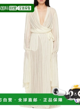 香港直邮Stella McCartney 提花条纹连衣裙 6A03653DR360