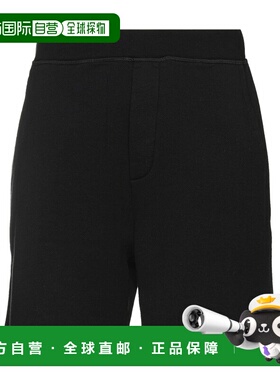 1h可退 香港直邮Dsquared2 二次方 男士 短裤 black黑色 舒适时尚