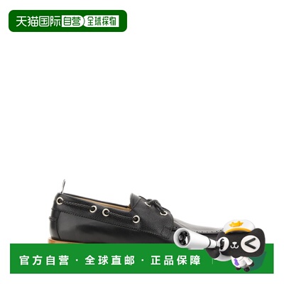 香港直邮THOM BROWNE 男士商务休闲鞋 MFD251A SS2023 黑色