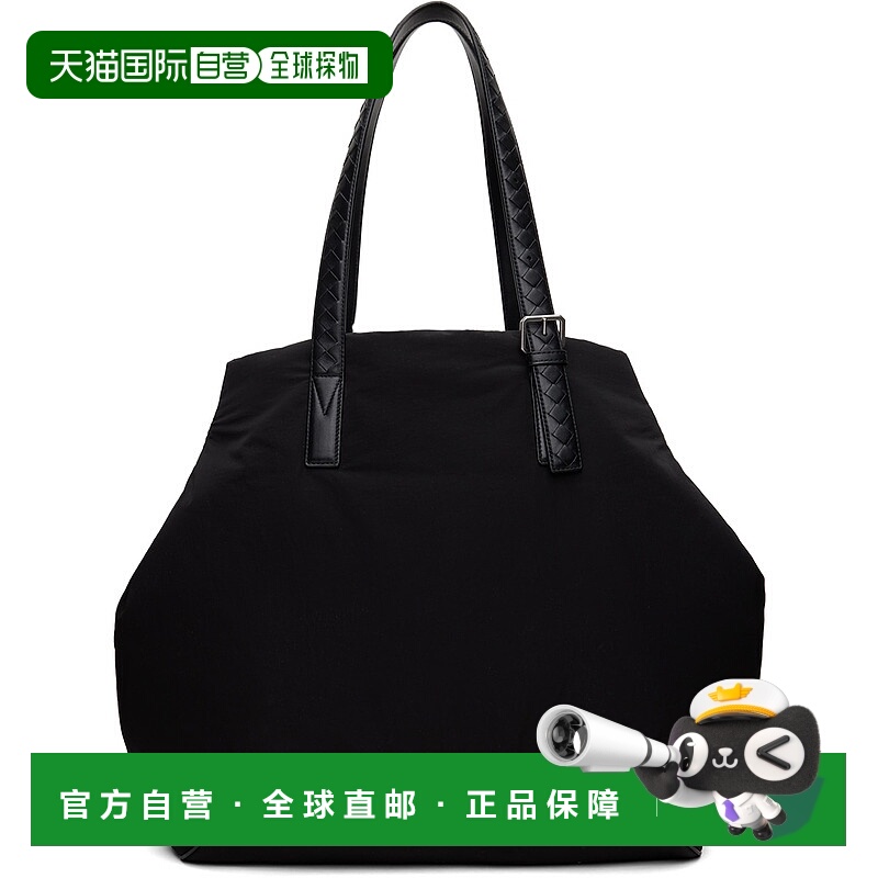 1h可退 香港直邮Bottega Veneta 葆蝶家 男士 黑色填充托特包 776