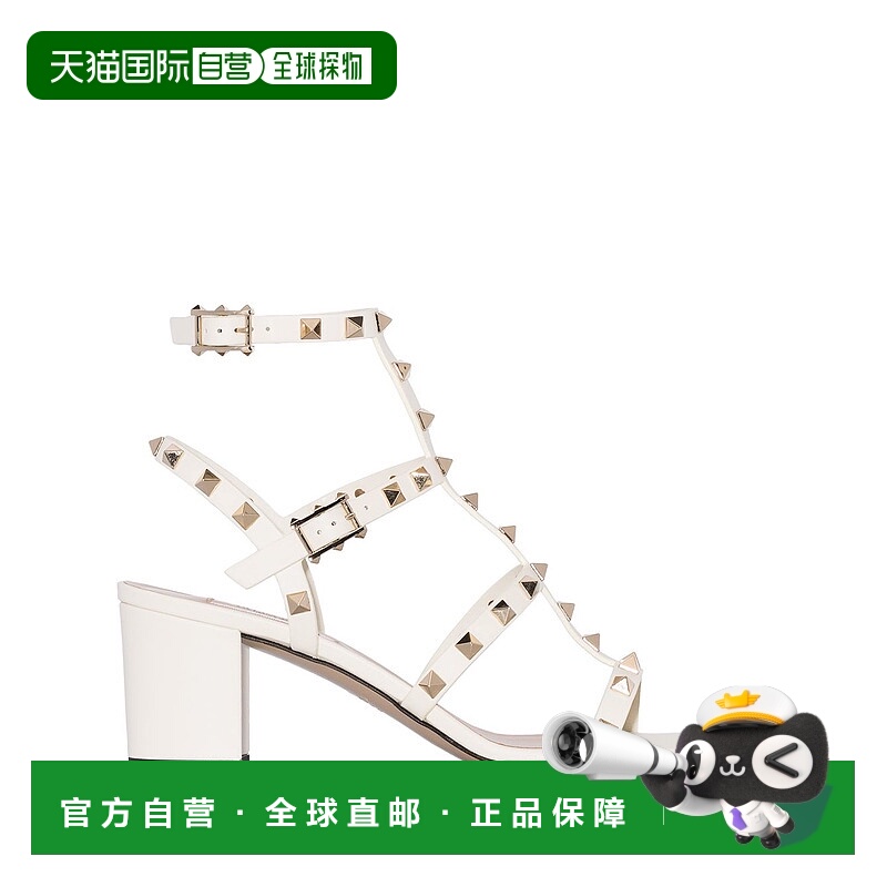 香港直邮valentino 华伦天奴 女士 ROCKSTUD粗跟铆钉凉鞋 WS0491V