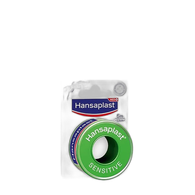 欧洲直邮Hansaplast汉莎加固手撕绷带卷 敏感肤质 (5m*2.5cm)/盒