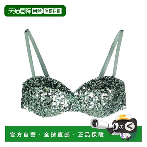1h可退 香港直邮MOSCHINO 女士内裤 A140437690373 SS2024 绿色
