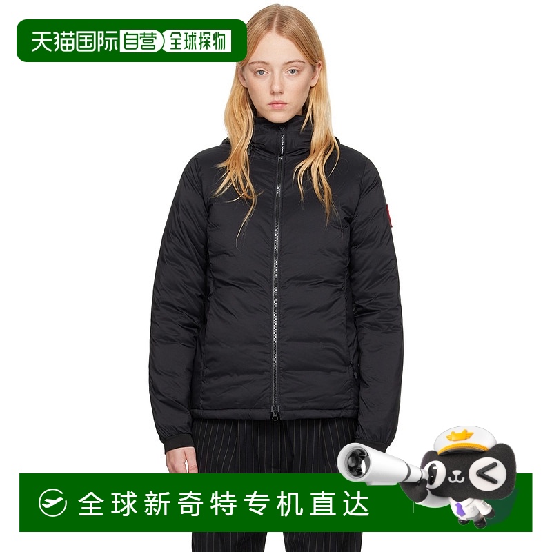1h可退 香港直邮Canada Goose 加拿大鹅 女士 黑色 PBI Camp 羽绒