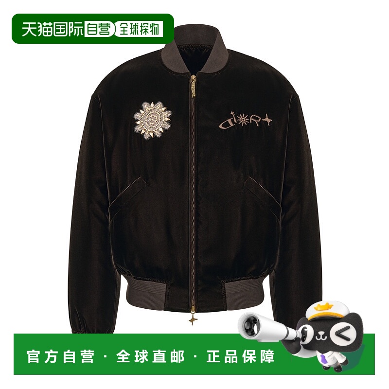 香港直邮Dior DIOR AND LEWIS HAMILTON 飞行员夹克 513C427A5002