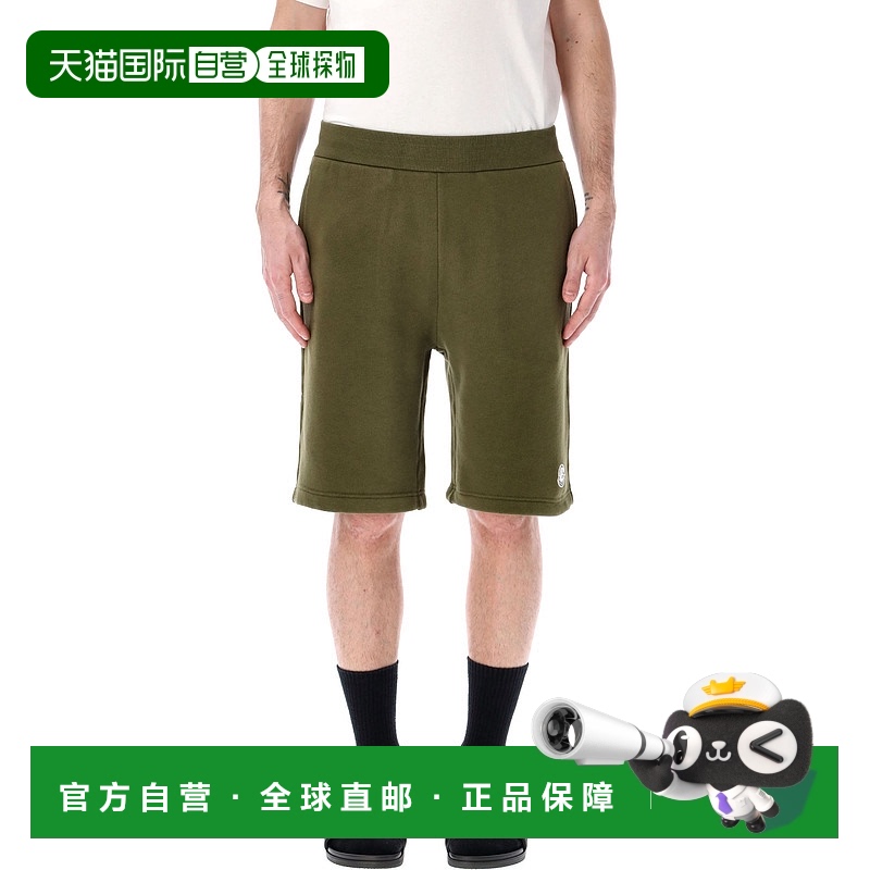 1h可退 欧洲直邮moncler 男士 休闲裤短裤五分裤
