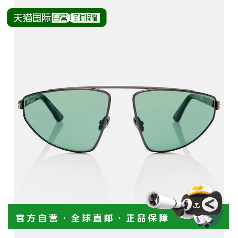 香港直邮Tom Ford 汤姆 福特 女士 Parker 金属丝飞行员太阳眼镜