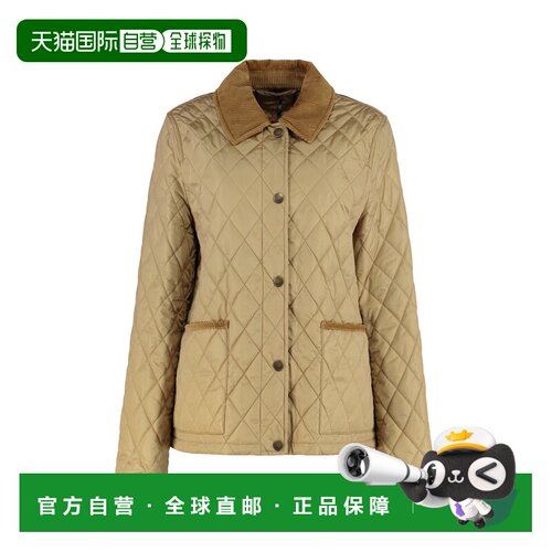 香港直邮BURBERRY 女士夹克 8107511166468C1544 CO 浅棕色 Padde