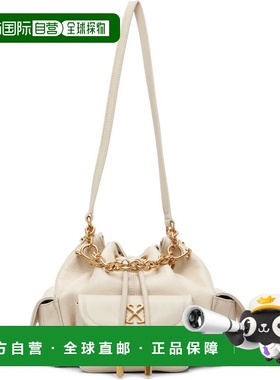 1h可退 香港直邮off-white 女士 灰白色 Dumbo.B 水桶包 OWMY002F