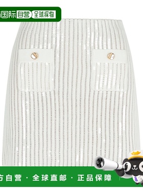 1h可退 香港直邮Self-Portrait 亮片钩针迷你裙 SS25-126SKW裙子