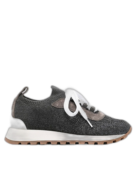 香港直邮Brunello Cucinelli 徽标运动鞋 MZ35G2490厚底