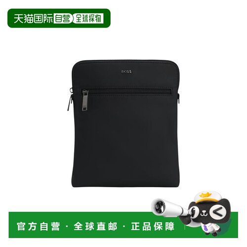 欧洲直邮BOSS 男士手拿包 505728551BLACK AW2026【付后1h可退】