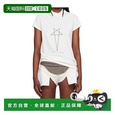 1h可退 香港直邮RICK OWENS DRKSHDW 女士T恤 DS01F4208RNEP31109