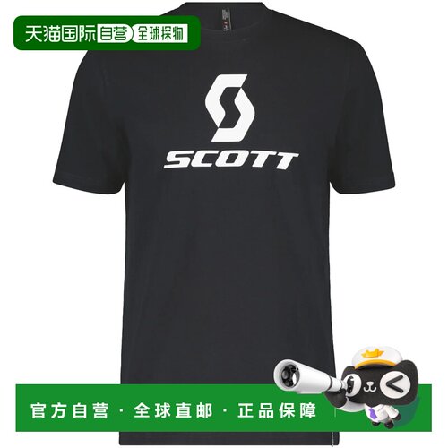 欧洲直邮SCOTT 男士户外T恤 7580792488118 CO 黑色 Scott Icon t