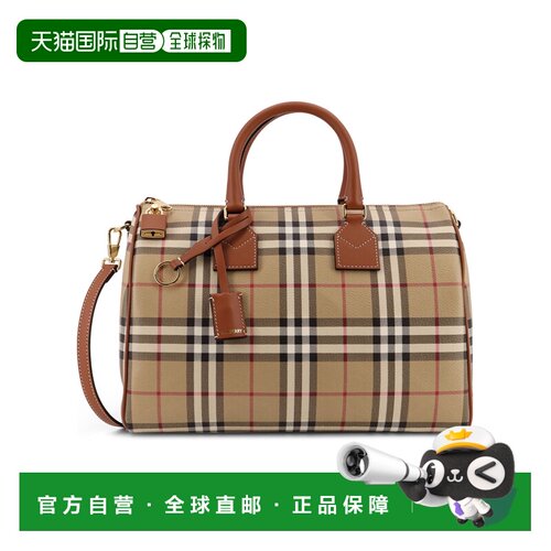 1h可退 Burberry 格纹单肩包 81190491